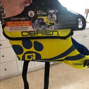 Obrien bio lite pet vest